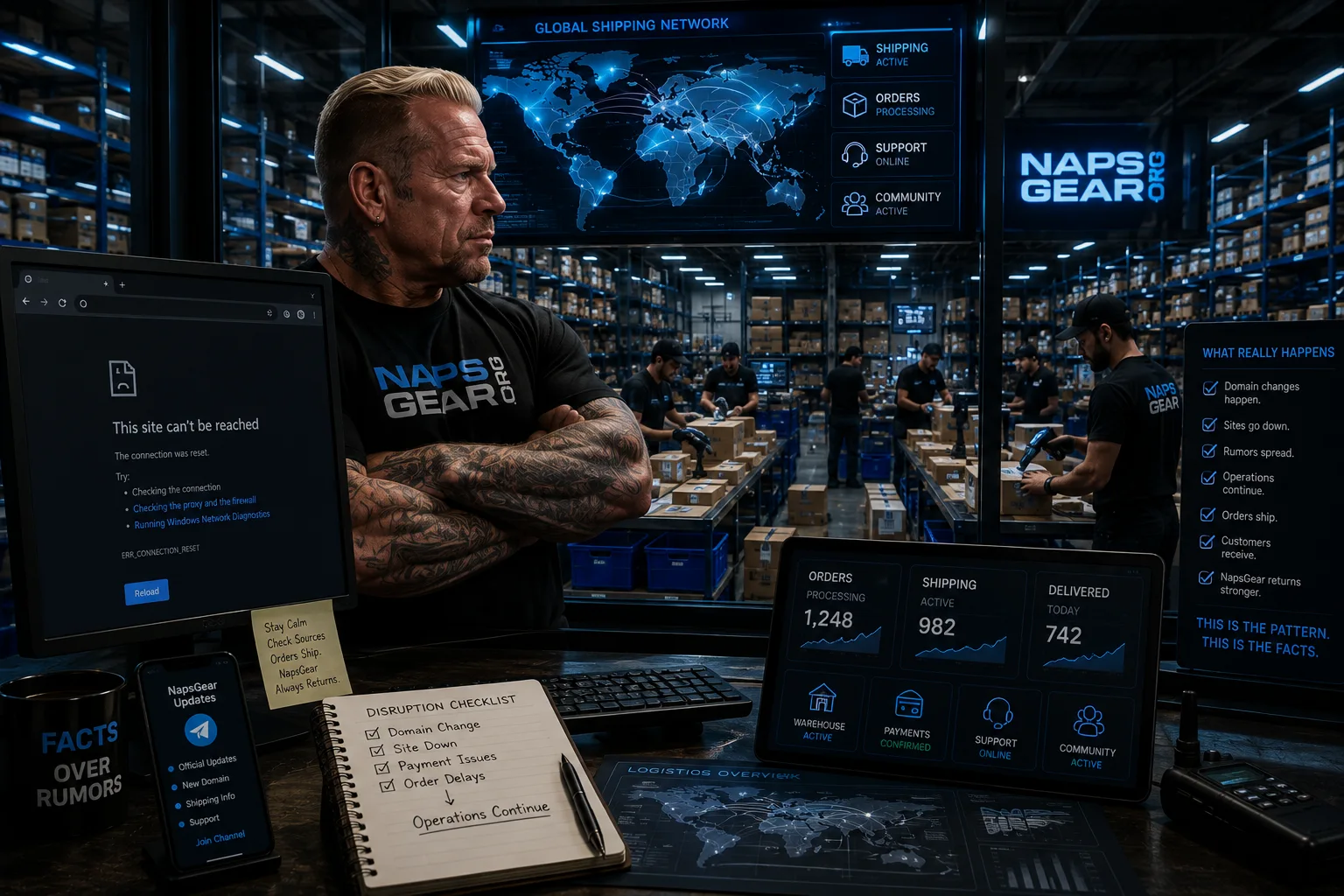 What Happened to NapsGear? Status, Busted Rumors and How to Access