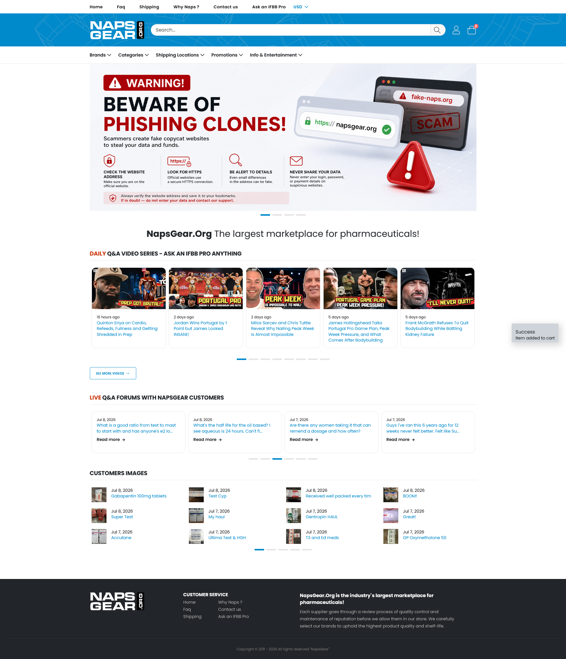 Reviewed website